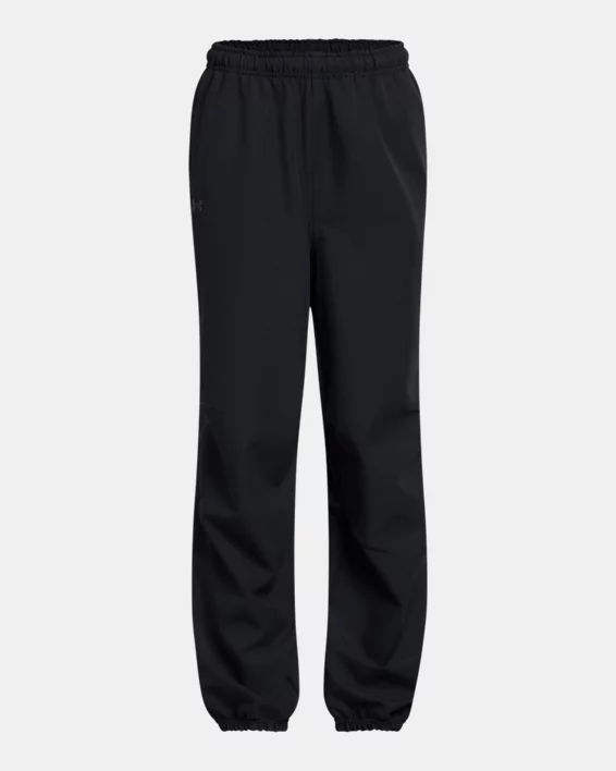 UA Unstoppable Woven Girls Wide Leg Pants - Image 3