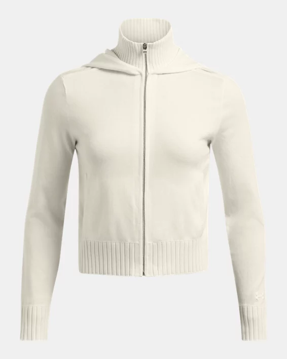 UA Premier Womens Full-Zip Hooded Sweater - Image 3