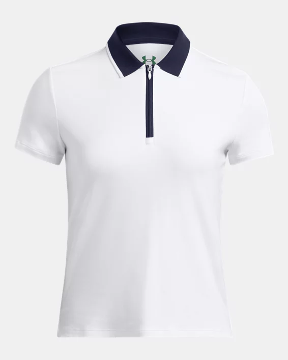 UA Premier Zip Womens Polo - Image 3