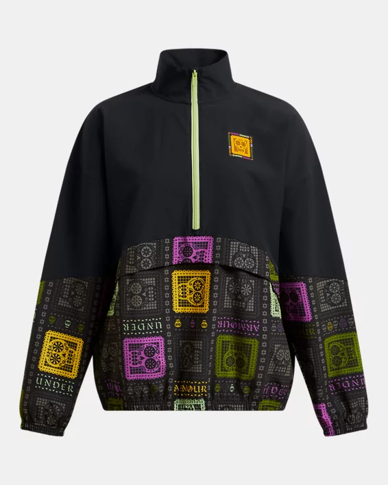 UA Armoursport Day Of The Dead Womens Anorak - Image 4