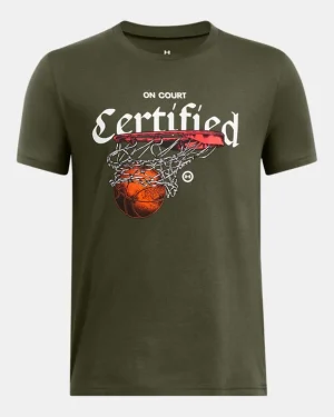 UA Hoops Certified Boys Short Sleeve