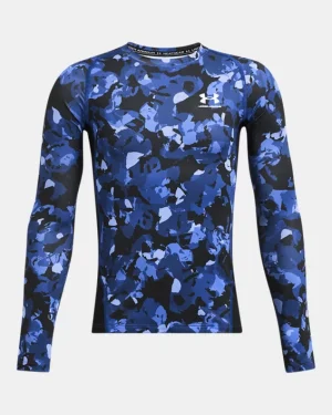HeatGear Printed Boys Long Sleeve