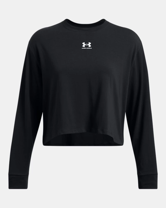 UA Rival Boxy Womens Long Sleeve - Image 3
