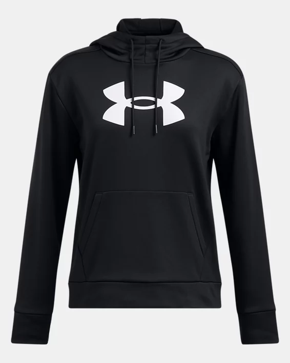 Armour Fleece Big Logo Womens Hoodie - Image 4
