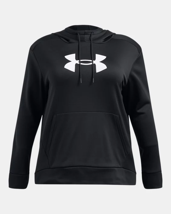Armour Fleece Big Logo Womens Hoodie - Image 4