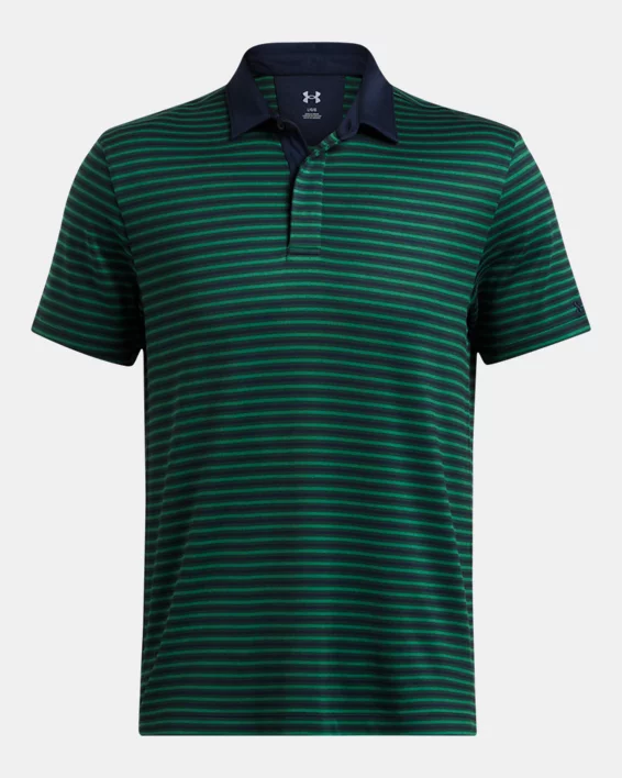 UA Premier Stripe Mens Polo - Image 3