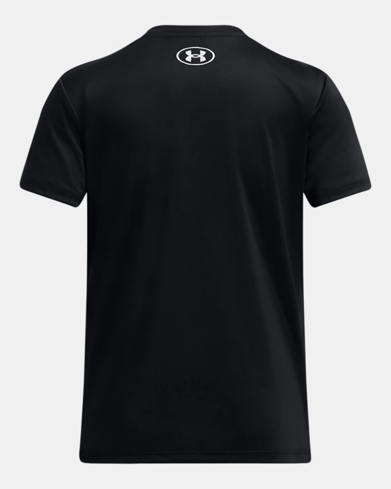 UA Tech Wordmark Girls Short Sleeve - Image 2