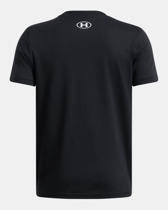UA Logo Wordmark Boys Short Sleeve - Image 2