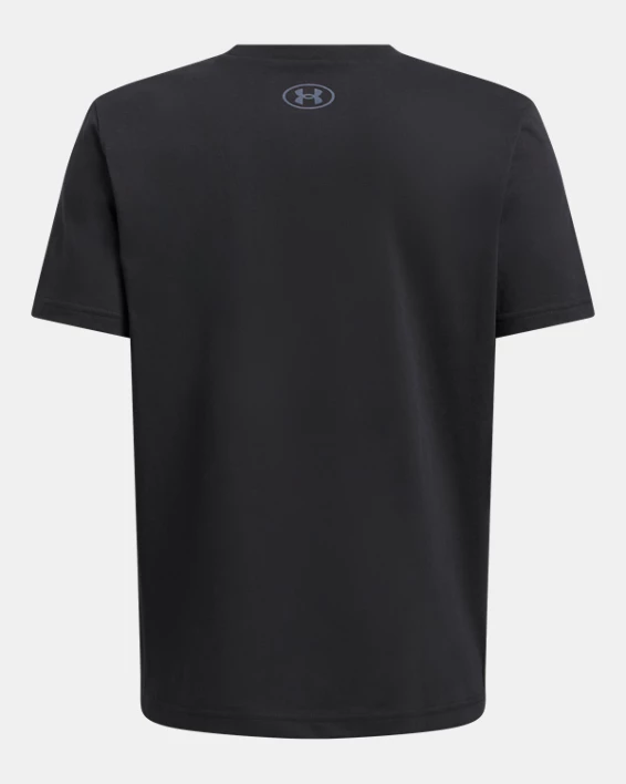 UA Split Big Logo Boys Short Sleeve - Image 2