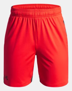 UA Tech Vent Print Blocked Boys Shorts