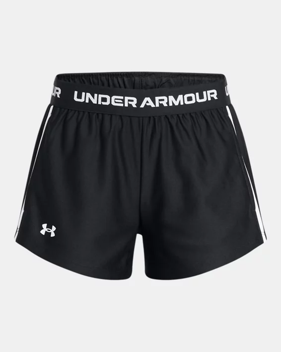 UA Tech Play Up Girls Shorts - Image 4