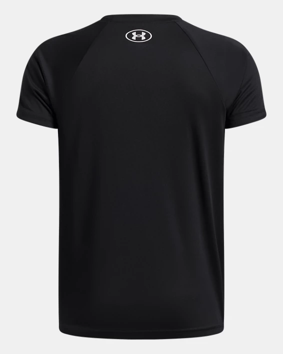 UA Tech Split Logo Boys Short Sleeve - Image 2