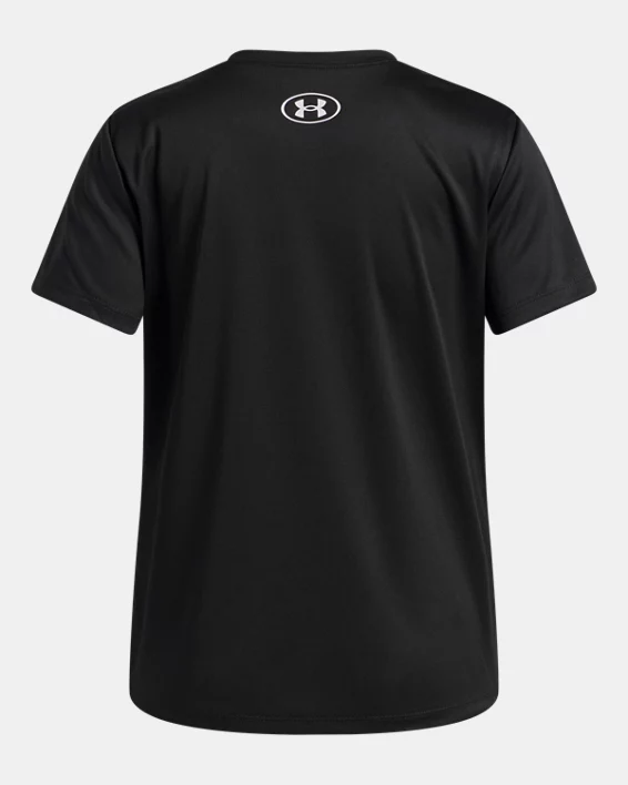 UA Tech Big Logo Girls Short Sleeve - Image 2