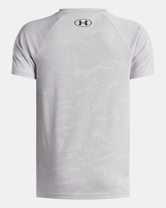 UA Tech Jacquard 2.0 Boys Short Sleeve - Image 2