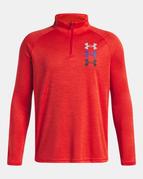 UA Tech Branded Boys Zip