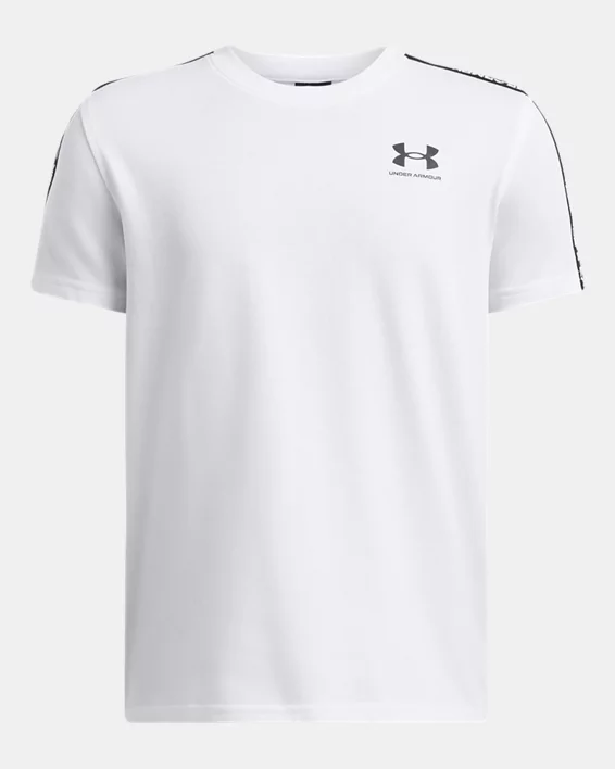 UA Sportstyle Taped Boys Short Sleeve - Image 4