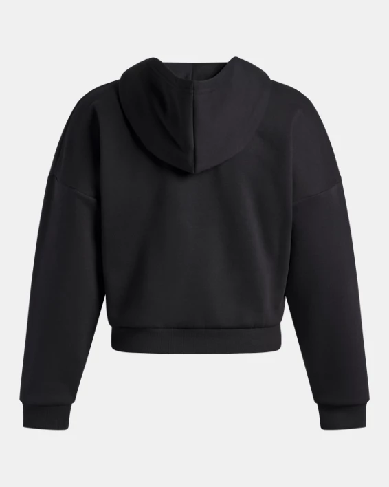 UA Rival Fleece Piped Womens Zip Hoodie - Image 4