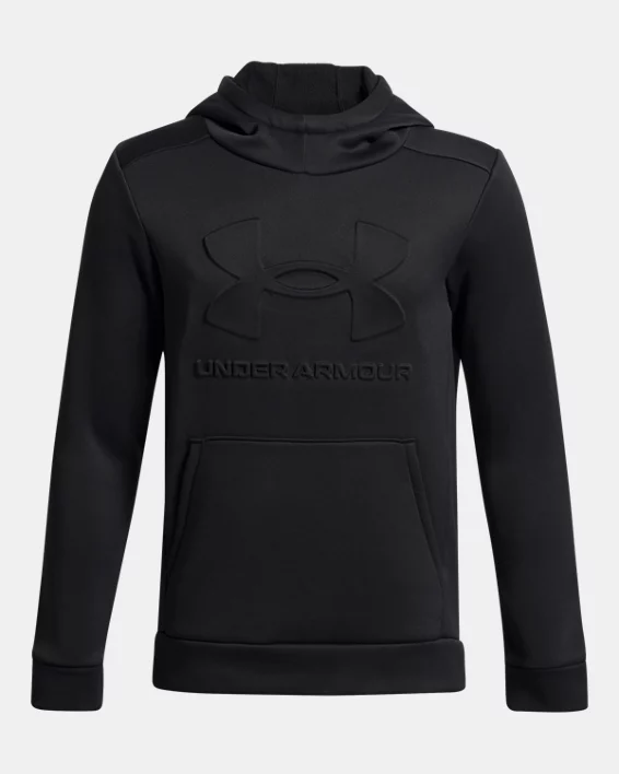 Armour Fleece Embossed Boys Hoodie