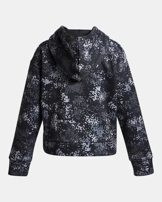 Armour Fleece Print Girls Hoodie - Image 2