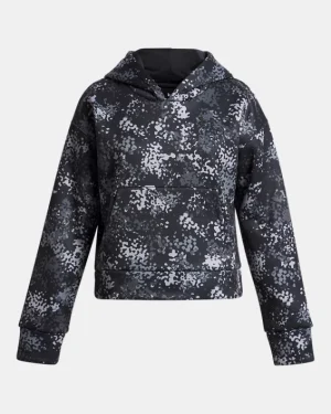 Armour Fleece Print Girls Hoodie