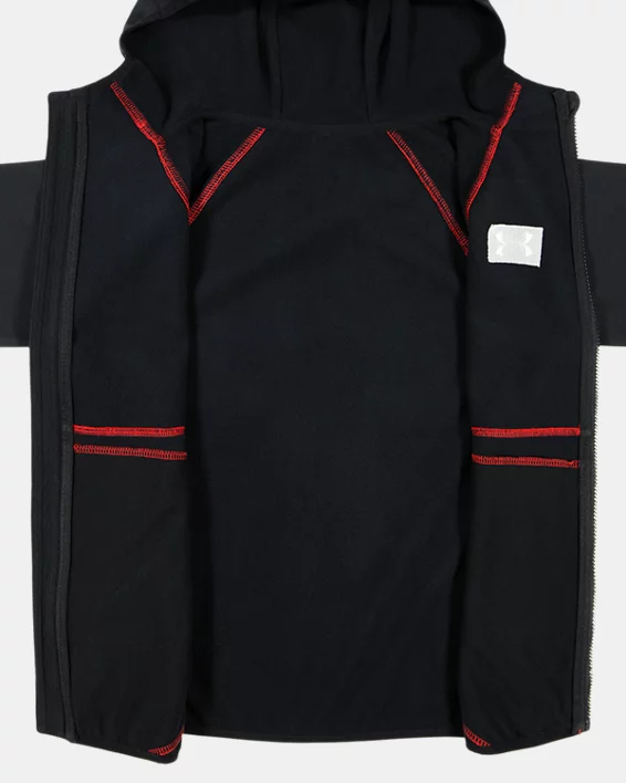 UA Sim Softshell Boys Jacket - Image 2