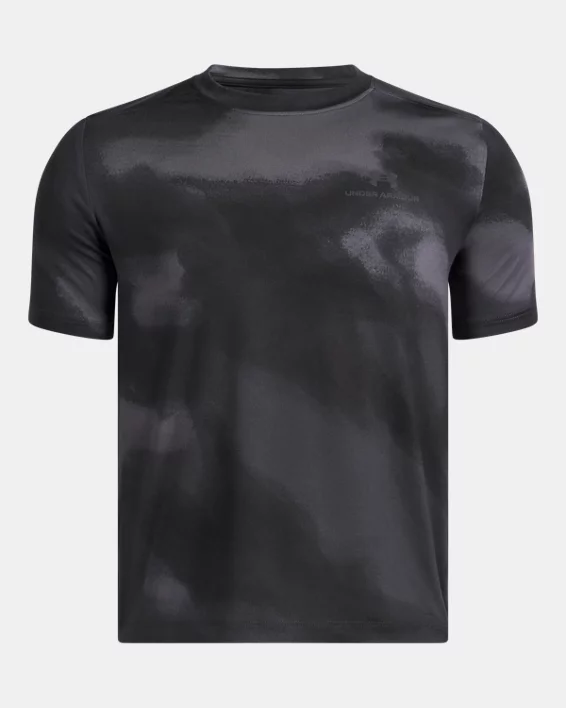 UA Vanish Printed Boys Short Sleeve