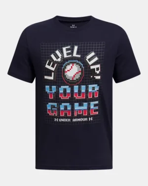 UA Baseball Level Up Boys Short Sleeve