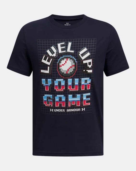 UA Baseball Level Up Boys Short Sleeve