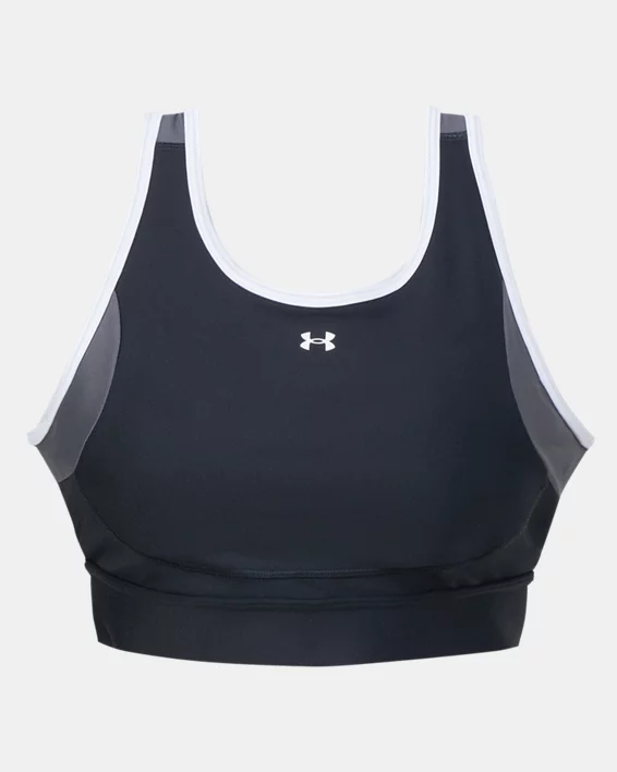 UA Crossback Mid Open Back Womens Sports Bra - Image 5