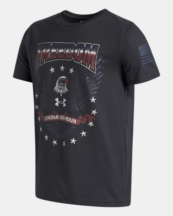 UA Freedom Military Boys T-Shirt - Image 3
