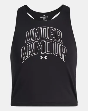 UA Motion Branded Girls Tank