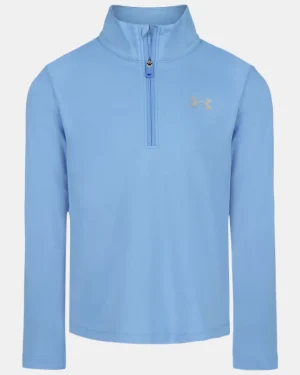 UA Velocity Semi-Zip Little Girls  Zip Pullover