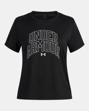 UA Tech Varsity Graphic Girls Short Sleeve