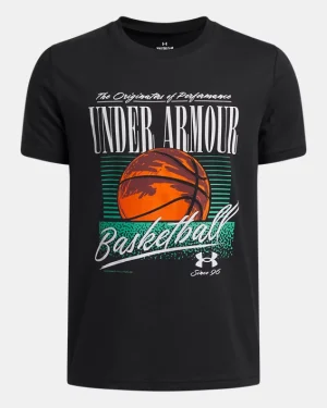 UA Basketball Boys Short Sleeve