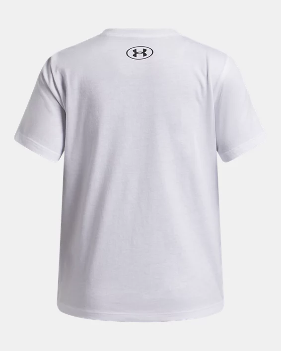 UA Star Logo Lockertag Girls Short Sleeve - Image 2