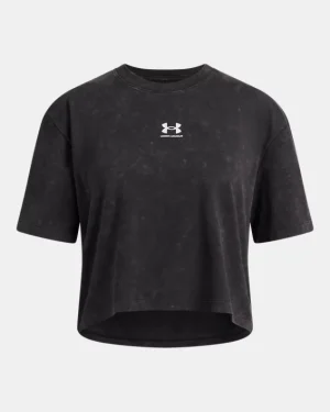 UA Rival Wash Girls Short Sleeve