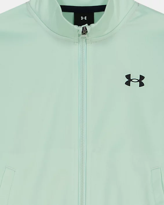 UA Rival Taping Little Girls Track Suit - Image 2