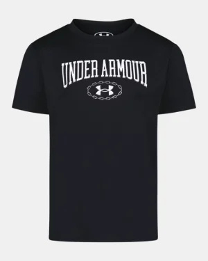 UA Wordmark Tech Toddler Boys Short Sleeve