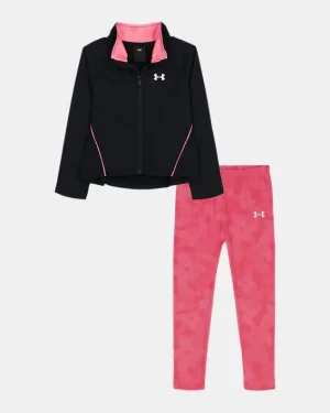 UA Rival Flutter Toddler Girls Track Suit