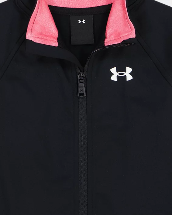 UA Rival Flutter Infant Girls Track Suit - Image 2