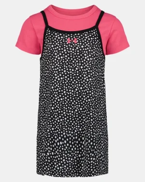 UA Dots Little Girls Baby T Dress Set