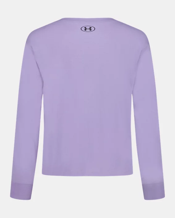 UA Flower Mountain Girls Long Sleeve - Image 3
