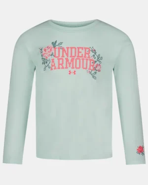 UA Rose Stitch Girls Toddler Long Sleeve
