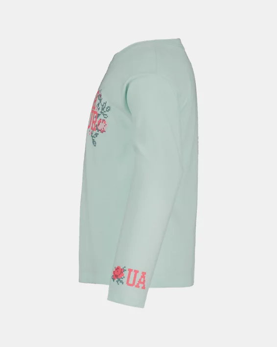 UA Rose Stitch Girls Toddler Long Sleeve - Image 2