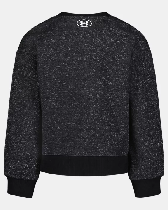 UA Rival Sparkle Toddler Girls Crewneck - Image 2