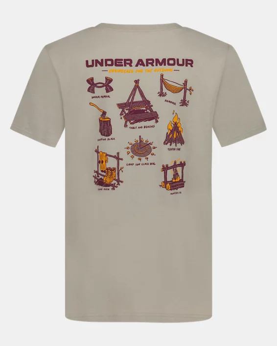 UA Camp Essentials Boys Short Sleeve - Image 2