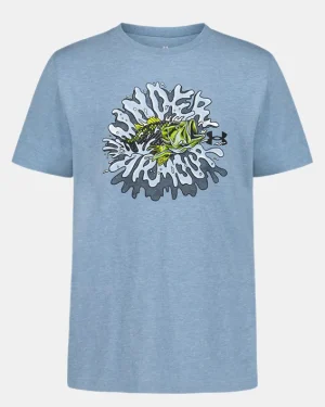 UA Fish Splash Boys Short Sleeve