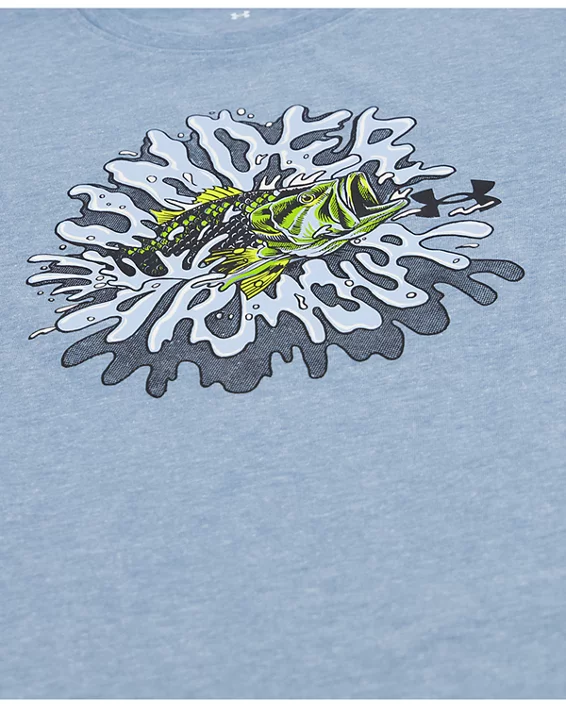 UA Fish Splash Boys Short Sleeve - Image 2