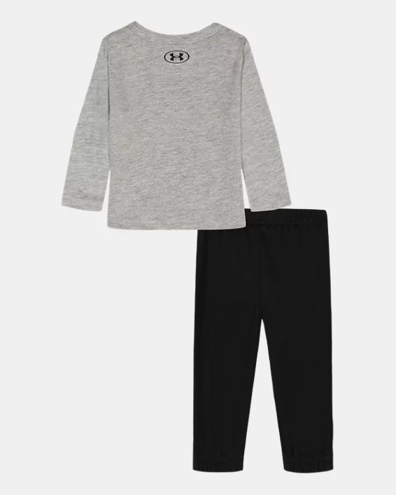UA Multi Sport Newborn Boys Long Sleeve Set - Image 3