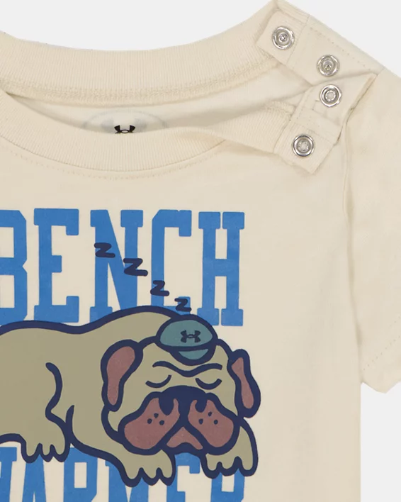 UA Bench Warmer Newborn Boys Short Sleeve Set - Image 2